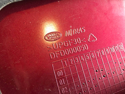 Range Rover L322 Rear Spoiler in Alveston Red Brake Light 2002 to 2006 R17075