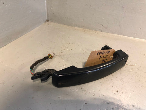 Discovery 4 External Keyless Door Handle Near Side Rear Black Land Rover