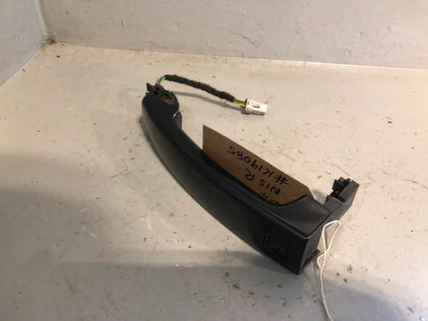 Discovery 4 External Keyless Door Handle Near Side Rear Black Land Rover