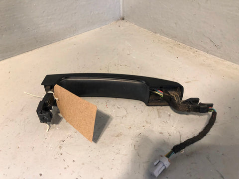 Discovery 4 External Keyless Door Handle Near Side Rear Black Land Rover