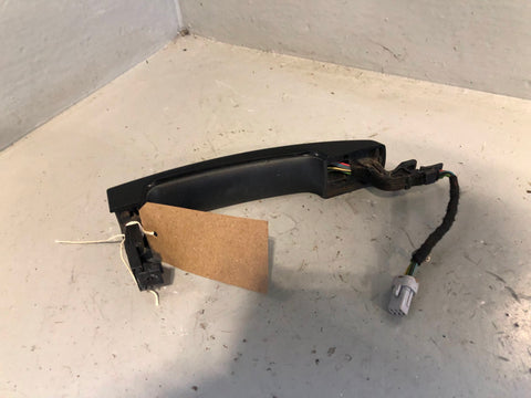 Discovery 4 External Keyless Door Handle Near Side Rear Black Land Rover