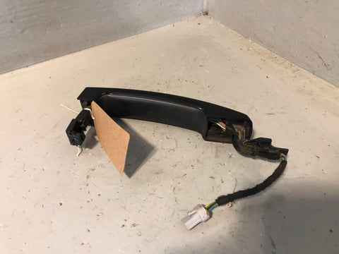 Discovery 4 External Keyless Door Handle Near Side Rear Black Land Rover