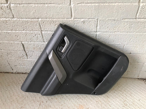 Freelander 2 Door Cards Set of 4 in Black Leather Land Rover 2006 to 2011 R17036