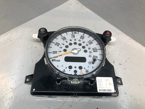 Mini R50 R53 Instrument Cluster Speedo 1.6 Cooper 6211-6972076 2001 to 2006