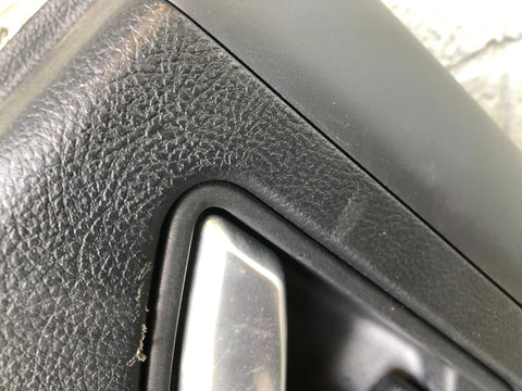 Freelander 2 Door Cards Set of 4 in Black Leather Land Rover 2006 to 2011 R17036
