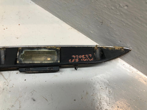 Mini R53 Tailgate Boot Handle Release Switch Number Plate Lights 2001 to 2006