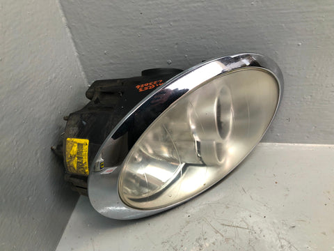 Mini R53 Headlight Halogen Off Side Right 0 301 218 602 Facelift 2004 to 2006