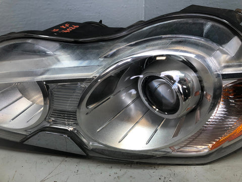 Jaguar XF Headlight Xenon Near Side Left with Ballast X250 2007 to 2012