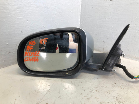 Jaguar XF Door Mirror Near Side Left Power Fold Liquid Silver X250 2007 to 2015
