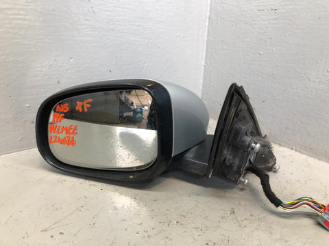 Jaguar XF Door Mirror Near Side Left Power Fold Liquid Silver X250 2007 to 2015
