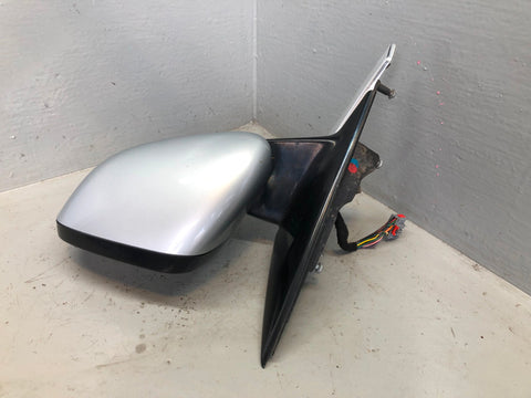 Jaguar XF Door Mirror Near Side Left Power Fold Liquid Silver X250 2007 to 2015