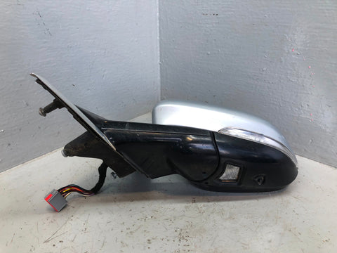 Jaguar XF Door Mirror Near Side Left Power Fold Liquid Silver X250 2007 to 2015