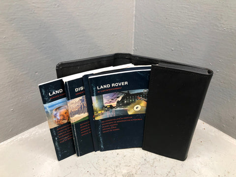 Discovery 2 Handbook User Manual In Wallet Land Rover 2002 to 2004 R19026