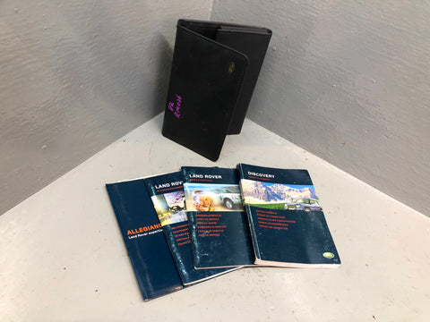 Discovery 2 Handbook User Manual In Wallet Land Rover 2002 to 2004 R19026