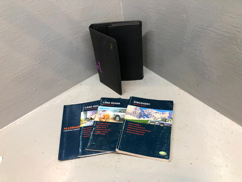 Discovery 2 Handbook User Manual In Wallet Land Rover 2002 to 2004 R19026