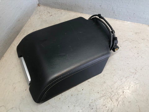 Discovery 4 Armrest Centre Console Black Leather Land Rover 2009 to 2016 D28046