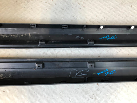 Range Rover Evoque Sill Trim Covers Pair Black L538 2011 to 2018 L27105