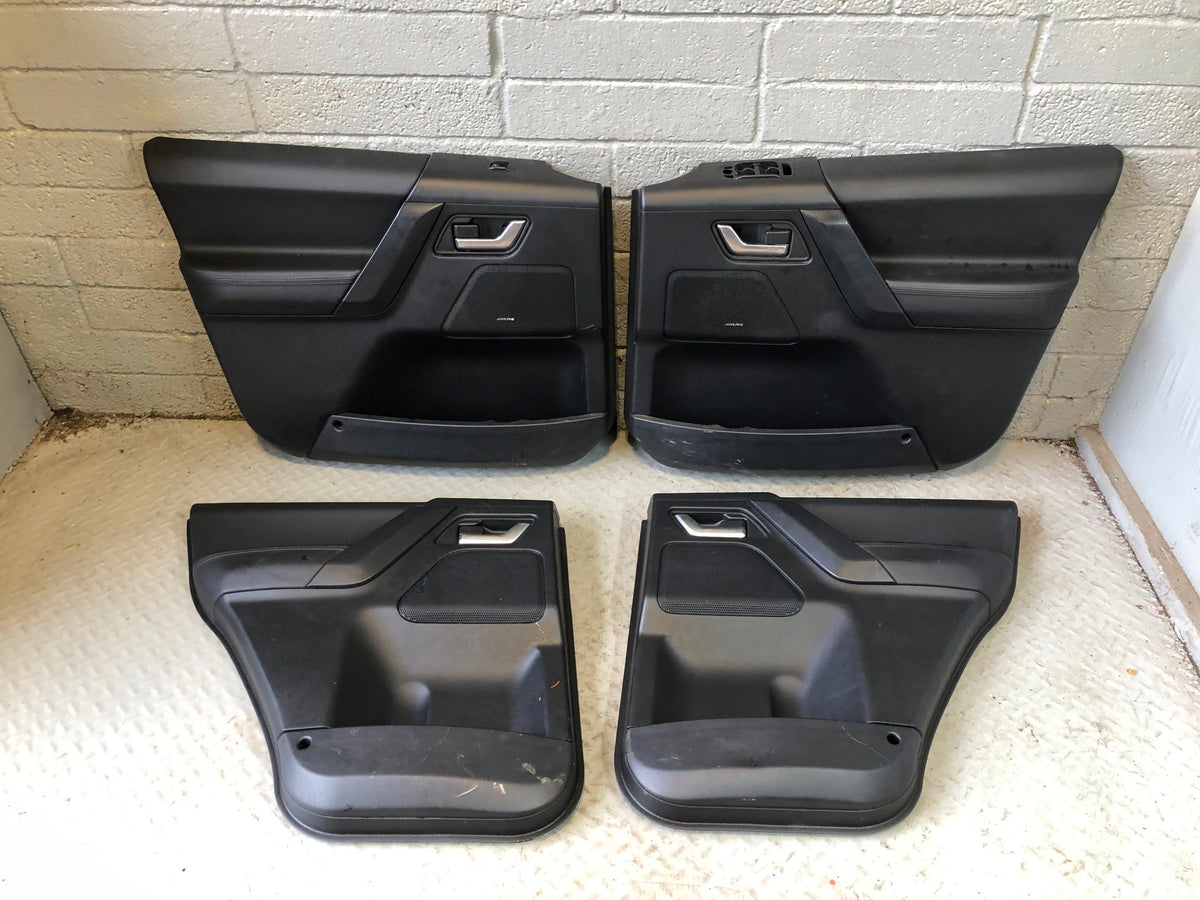 Freelander 2 Door Cards Set of 4 in Black Cloth Land Rover 2011 to 2014 R22016