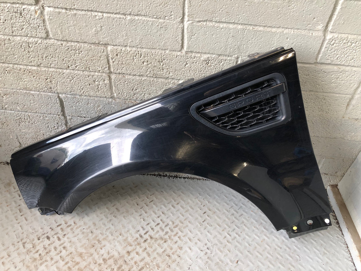 Range Rover Sport Wing Near Side Front Java Black L320 2005 to 2009 K10075