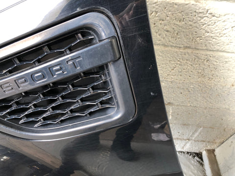 Range Rover Sport Wing Near Side Front Java Black L320 2005 to 2009 K10075