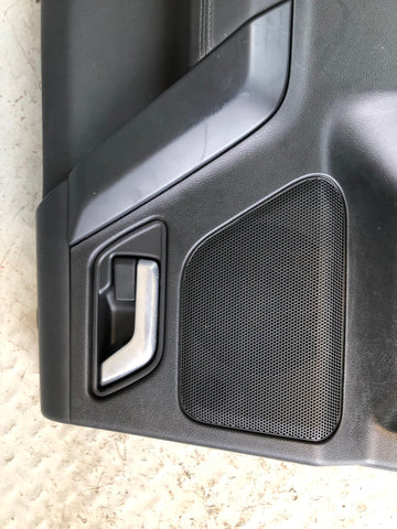 Freelander 2 Door Cards Set of 4 in Black Cloth Land Rover 2011 to 2014 R22016