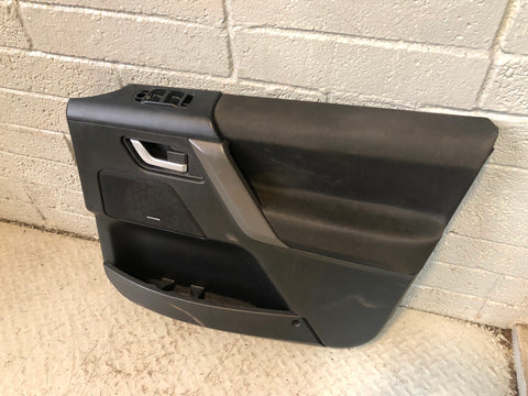 Freelander 2 Door Cards Set of 4 in Black Cloth Land Rover 2006 to 2011 R09125