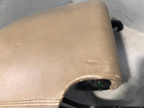 Range Rover L405 Centre Console Front Armrest Lid Almond Leather 2013 to 2017