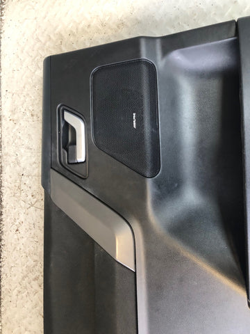 Freelander 2 Door Cards Set of 4 in Black Cloth Land Rover 2006 to 2011 R09125