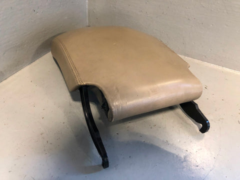 Range Rover L405 Centre Console Front Armrest Lid Almond Leather 2013 to 2017