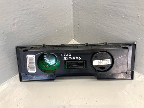 Range Rover L322 Air Suspension Switch Control Panel Clock YUL000072PUY