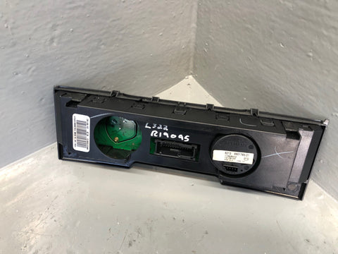Range Rover L322 Air Suspension Switch Control Panel Clock YUL000072PUY