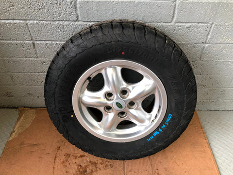 Discovery 2 Alloy Wheels with Tyres Set of 5x 235/70R16 Land Rover R28105