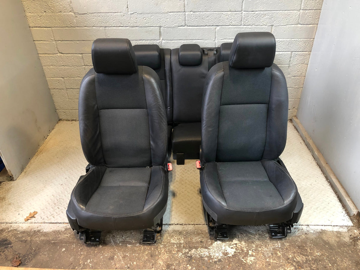 Freelander 2 Seats Set Half Leather Black Land Rover 2006 to 2011 R09125