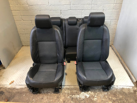 Freelander 2 Seats Set Half Leather Black Land Rover 2006 to 2011 R09125
