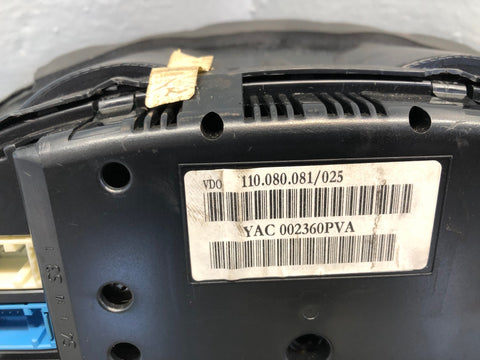 Range Rover L322 Speedometer Instrument Cluster 3.0 TD6 YAC002360PV 2002 to 2005