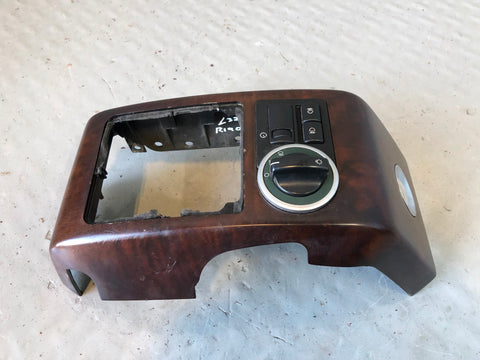 Range Rover L322 Trim Kit Dashboard Burr Wood Land Rover 2002 to 2006 R19095