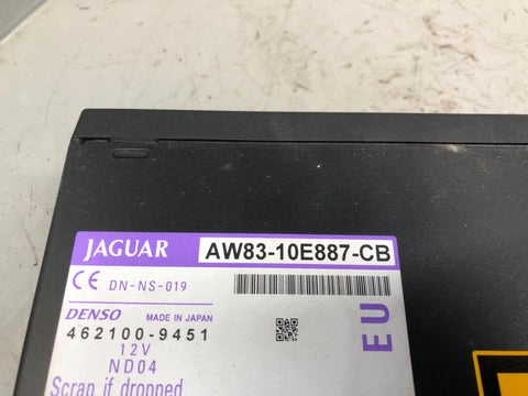 Jaguar XF Sat Nav DVD Driver Unit AW83 10E887 CB 2008 to 2015