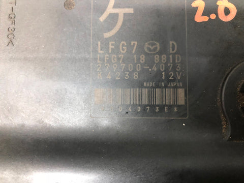 Mazda MX5 Main Engine ECU 2.0 Petrol 279700 4073 MK3 NC 2006 to 2014