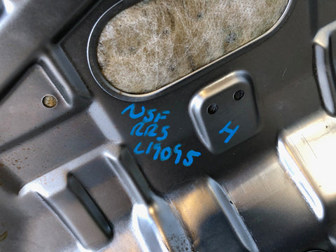 Range Rover Sport Seat Padded Base Near Side Front Black Leather Heated L19095