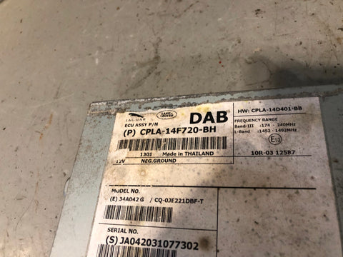 Range Rover L405 DAB Radio Module CPLA-14F720-BH 2013 to 2017