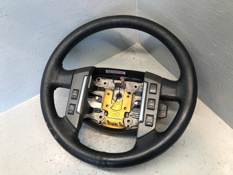 Freelander 2 Steering Wheel Black Leather Multi Function Land Rover R09125