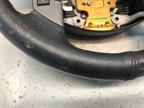 Freelander 2 Steering Wheel Black Leather Multi Function Land Rover R09125