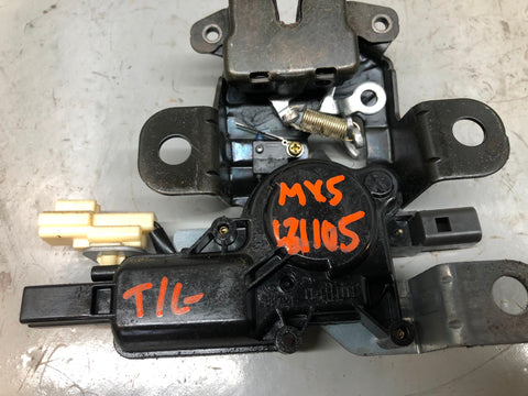 Mazda MX5 Tailgate Lock Actuator Mechanism MK3 NC 2006 to 2014