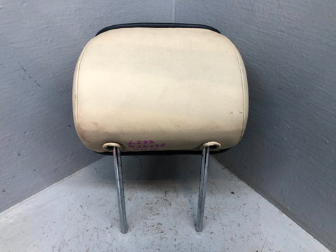 Range Rover L322 Rear Headrest in Parchment Off Side Right 2002 to 2006