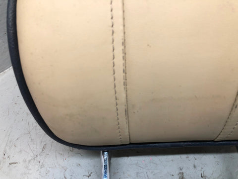 Range Rover L322 Rear Headrest in Parchment Off Side Right 2002 to 2006