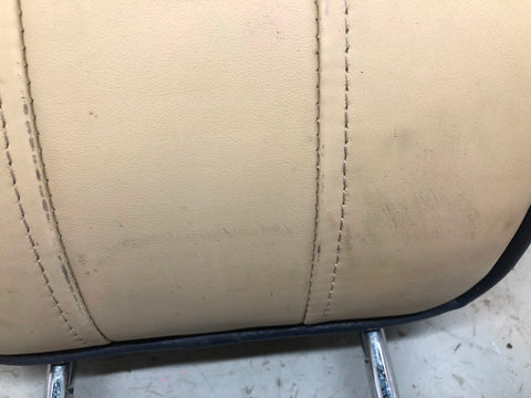 Range Rover L322 Rear Headrest in Parchment Off Side Right 2002 to 2006