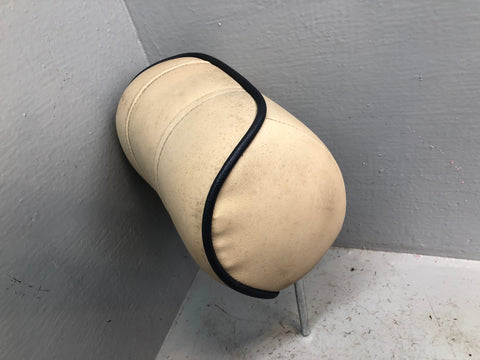 Range Rover L322 Rear Headrest in Parchment Near Side Left 2002 to 2006