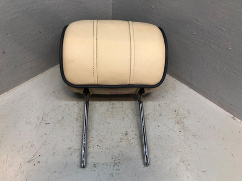 Range Rover L322 Rear Headrest in Parchment Near Side Left 2002 to 2006