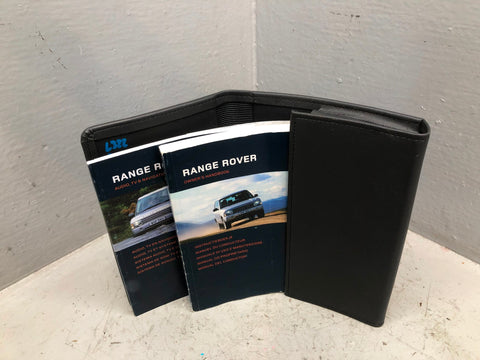 Range Rover L322 Handbook Manual User Guides in Wallet Pre-Facelift R24036