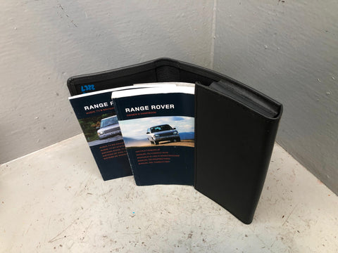 Range Rover L322 Handbook Manual User Guides in Wallet Pre-Facelift R24036